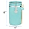 Blue Donuts 45oz Ceramic Airtight Food Storage Canister with Spoon, Turquoise BD3928646 - alternate 4
